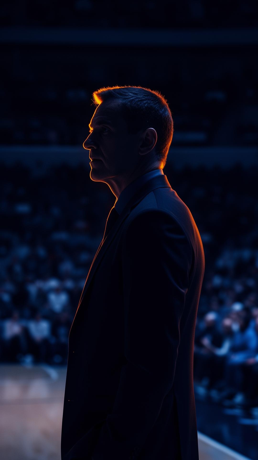 Portrait of basketball leader Corey Lowe